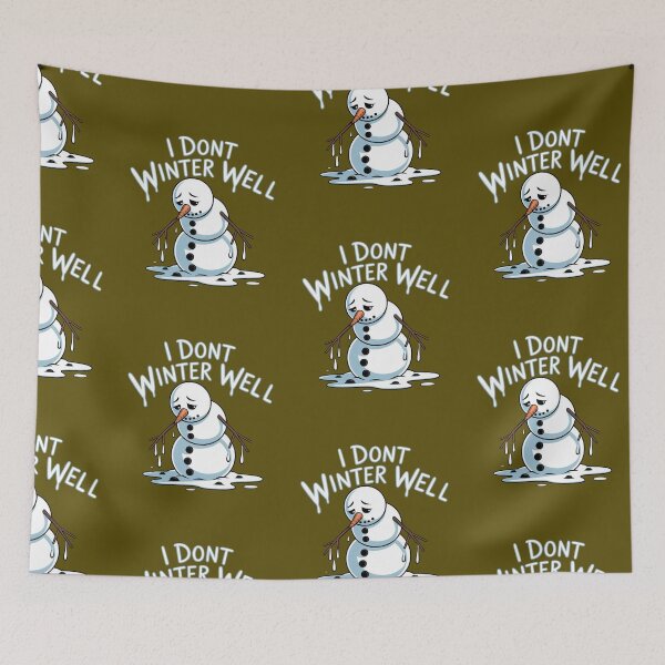Item preview,  I Dont Winter Well Funny Quote designed and sold by artofProduct.