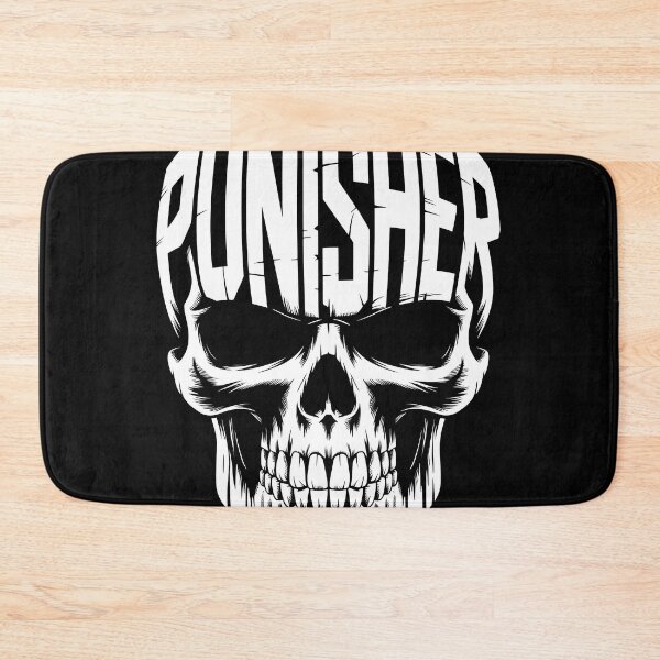 Item preview, Punisher Skull Dark Bold Monochrome Street Style Art designed and sold by Stotee.