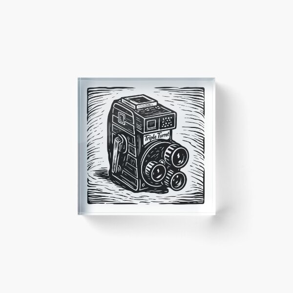 Item preview, vinatge movie camera designed and sold by close-up.biz.