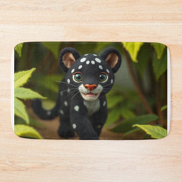 Item preview, Felted Friends Precious Panther designed and sold by CuddleFish Creations.
