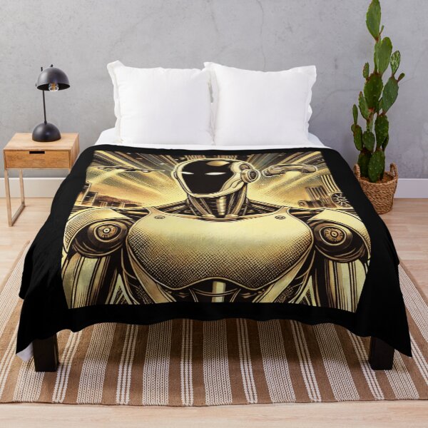 Item preview, humanoid robot art designed and sold by TEEJAMBOREE.