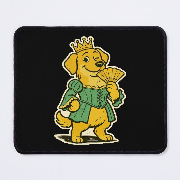 Item preview, Castlecore Pets: Labrador – Regal Court Queen – Gift for Labrador Lovers • Retro Comics • Vintage Halftone designed and sold by JacobKAurumhead.