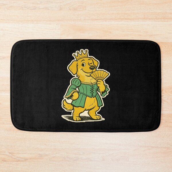 Item preview, Castlecore Pets: Labrador – Regal Court Queen – Gift for Labrador Lovers • Retro Comics • Vintage Halftone designed and sold by JacobKAurumhead.