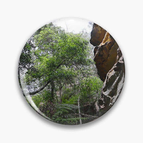 Item preview, Fern-Filled Gully Beneath Sandstone Cliffs designed and sold by Fourpointstudio.