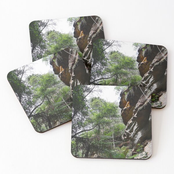 Item preview, Fern-Filled Gully Beneath Sandstone Cliffs designed and sold by Fourpointstudio.