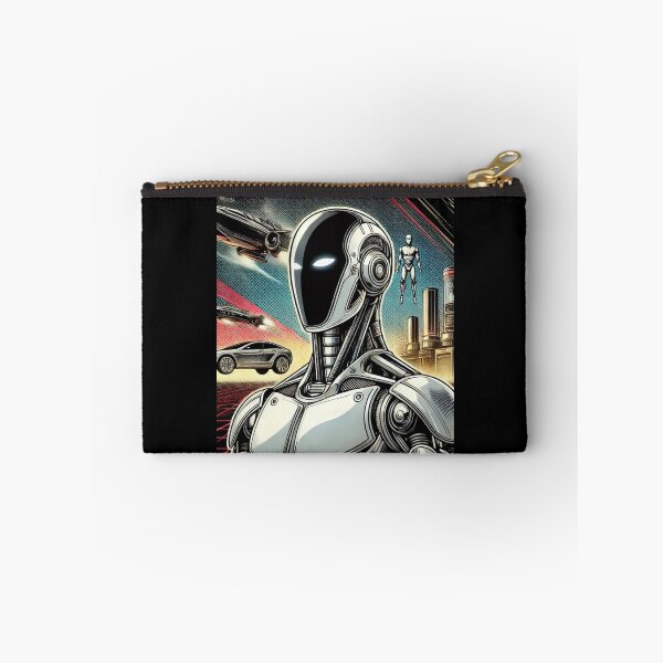 Item preview, humanoid robot art designed and sold by TEEJAMBOREE.