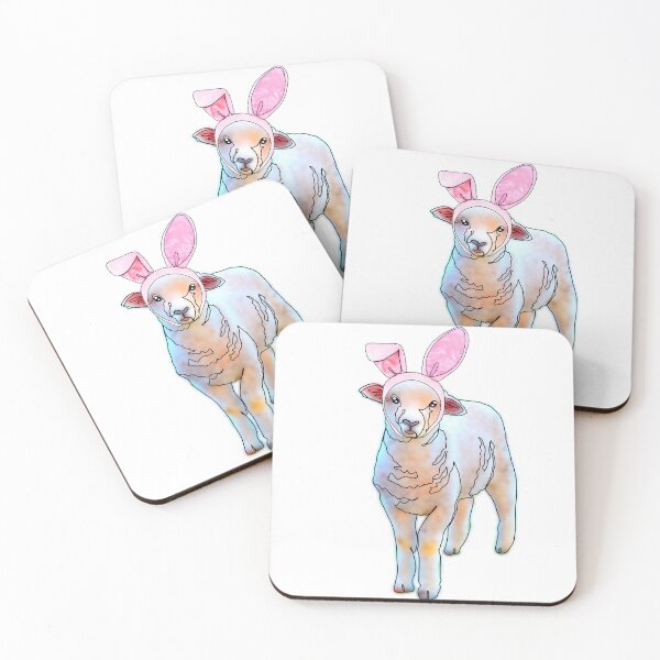 Item preview, Sheep in a bunny Hat – animalzinhats designed and sold by Ashley’sAnimalz.