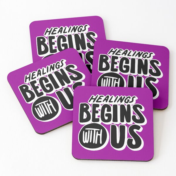 Item preview, "Healings Begins With Us" holy Christmas season design designed and sold by TR_fairydesigns.