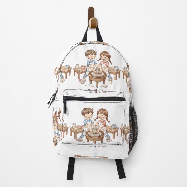 Item preview, Joyful Kids' Clay Pottery Studio: Teamwork Ceramic Art for Children & Educators designed and sold by VibranPalette.