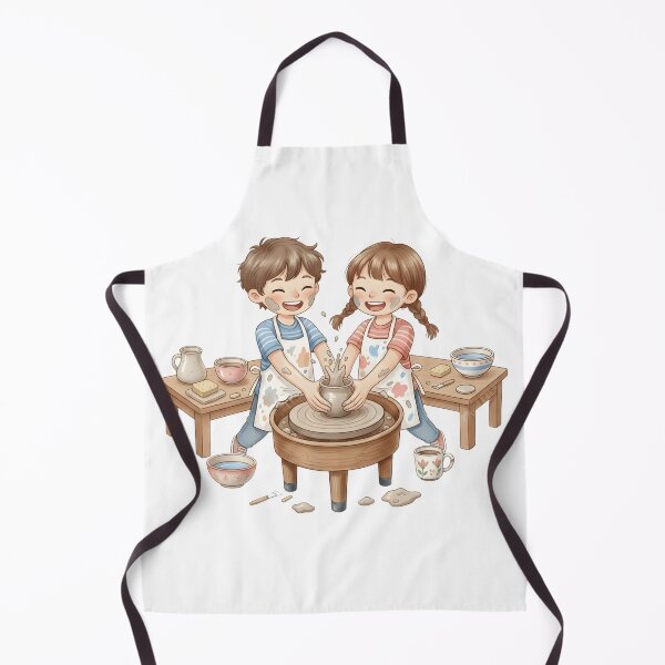 Item preview, Joyful Kids' Clay Pottery Studio: Teamwork Ceramic Art for Children & Educators designed and sold by VibranPalette.