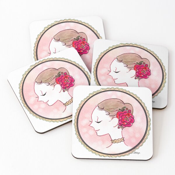 Item preview, Flora from The Awakening of Flora Profile with Red Peony designed and sold by etniop.