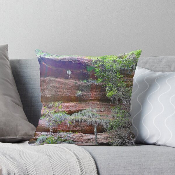 Item preview, Layered Sandstone Ledge in a Shaded Gully designed and sold by Fourpointstudio.