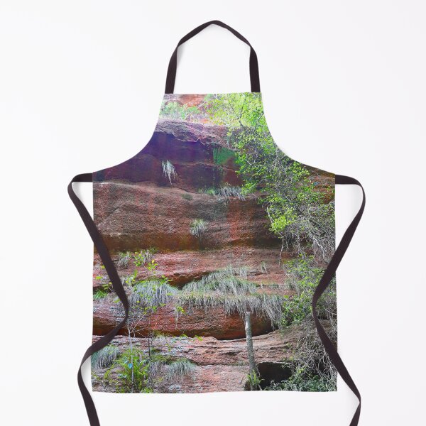 Item preview, Layered Sandstone Ledge in a Shaded Gully designed and sold by Fourpointstudio.