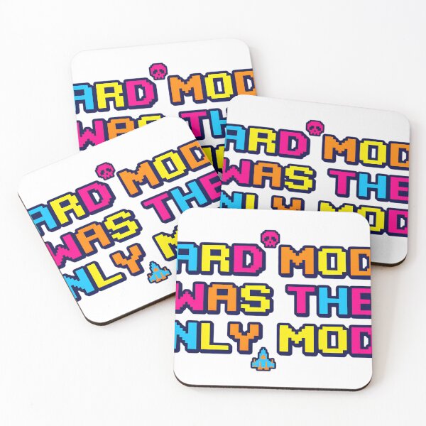 Item preview, Hard Mode Was the Only Mode Retro Gamer Design designed and sold by SoulenCify.