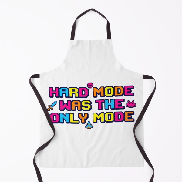 Item preview, Hard Mode Was the Only Mode Retro Gamer Design designed and sold by SoulenCify.