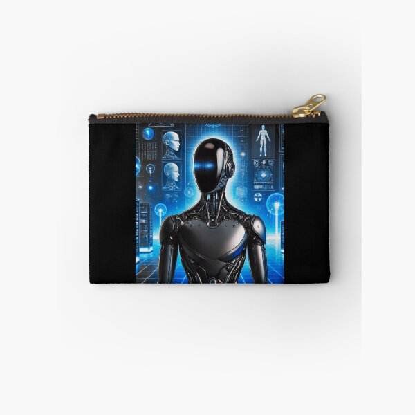 Item preview, humanoid robot art designed and sold by TEEJAMBOREE.