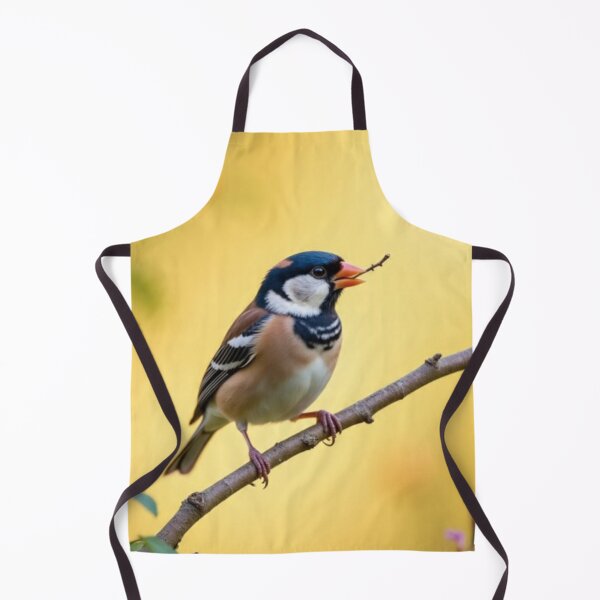 Item preview, Masked Finch Moment – Artistic Illustration designed and sold by TreatLLC.
