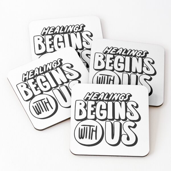 Item preview, "Healings Begins With Us" holy Christmas season design designed and sold by TR_fairydesigns.