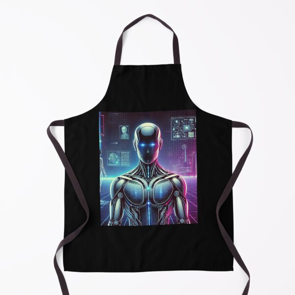 Item preview, arte de robot humanoide designed and sold by TEEJAMBOREE.