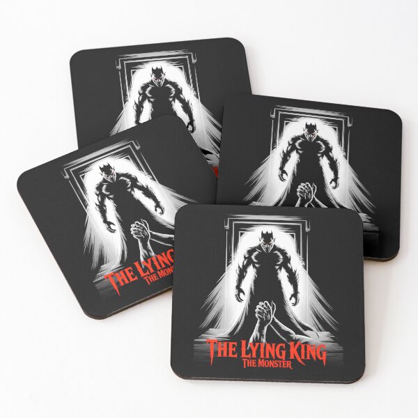 Item preview, The Lying King Monster Horror Gothic Dark Fantasy Scary designed and sold by Stotee.