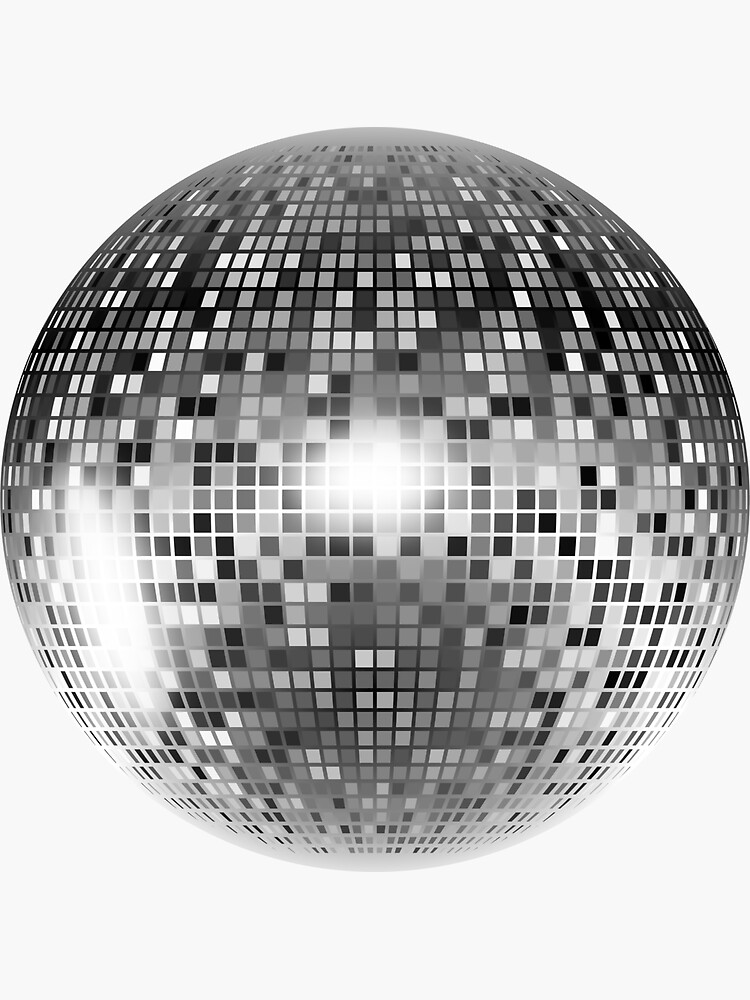 Disco Ball Sticker for Sale by Reethes