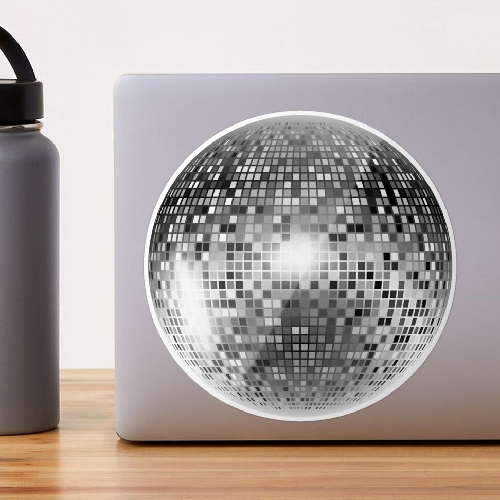 Disco Ball Sticker for Sale by Reethes