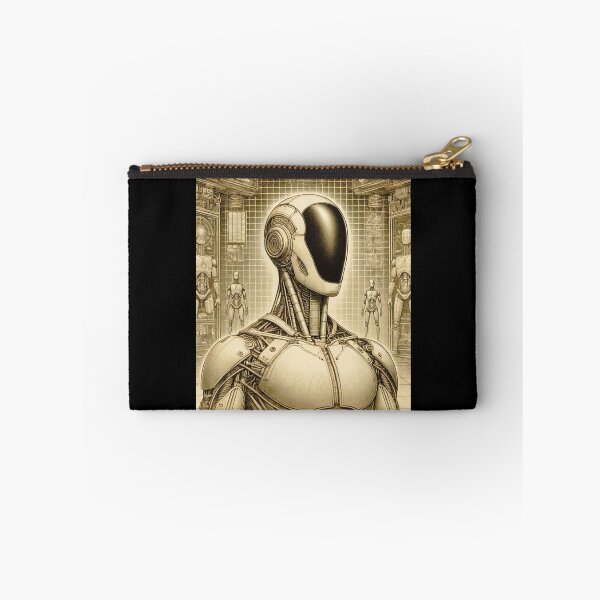 Item preview, humanoid robot art designed and sold by TEEJAMBOREE.