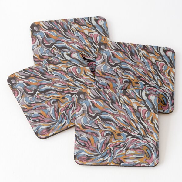 Item preview, Racing Thoughts 2 Acrylic Painting designed and sold by yukimoonlet.