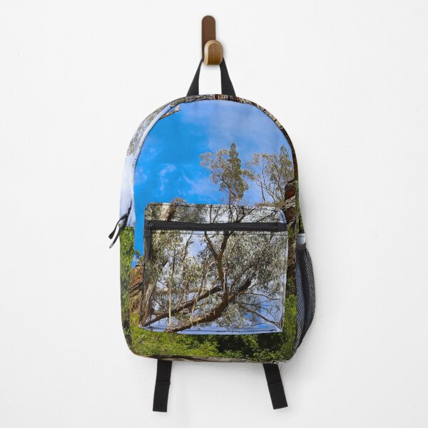 Item preview, Sandstone Cliffs and Eucalypts Under Blue Sky designed and sold by Fourpointstudio.