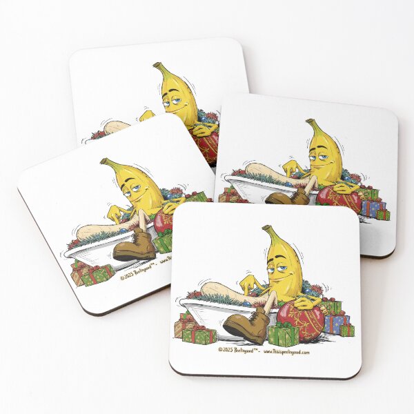 Item preview, Christmas BANANA designed and sold by PeelingoodMerch.