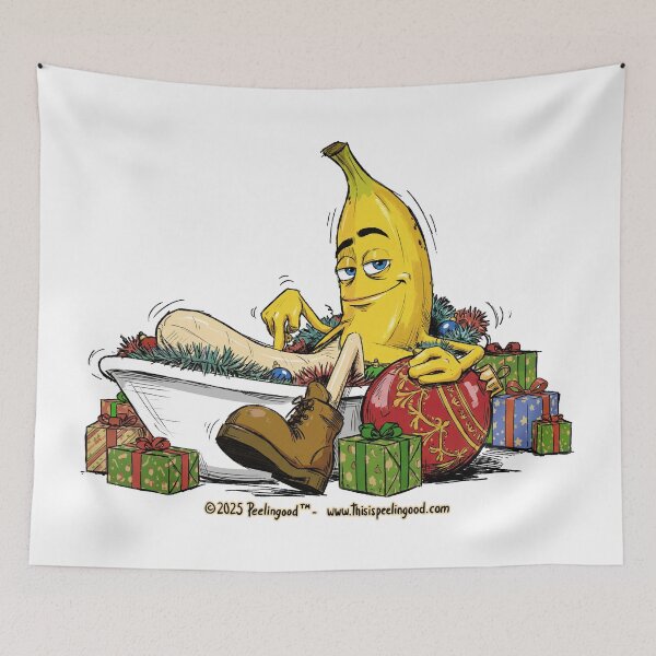 Item preview, Christmas BANANA designed and sold by PeelingoodMerch.