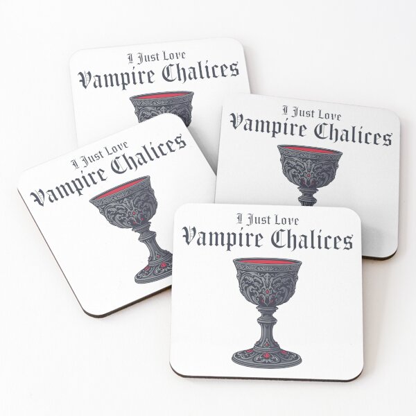 Item preview, I Just Love Vampire Chalices designed and sold by RED-MOUSE.