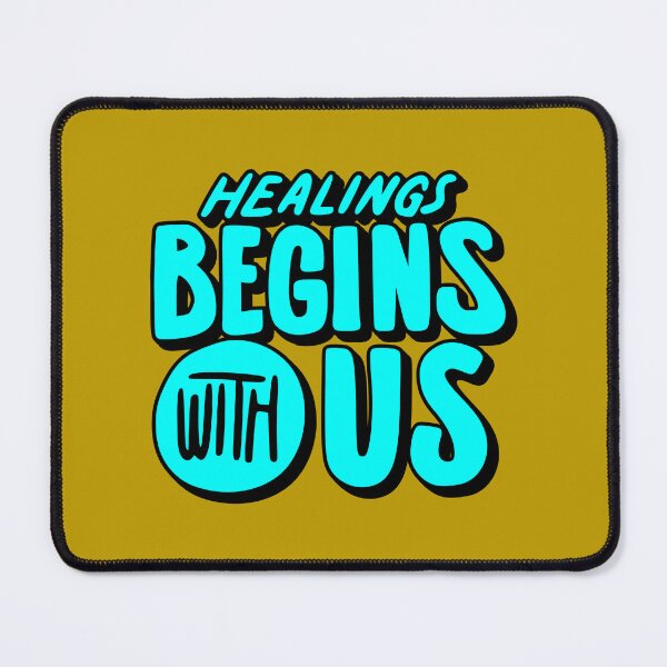 Item preview, "Healings Begins With Us" holy Christmas season design designed and sold by TR_fairydesigns.