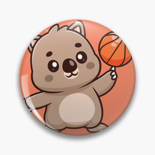 Item preview, Cute Wombat Waving Hand – Cartoon Vector Icon Illustration (Animal & Nature Theme) designed and sold by hjian8219.