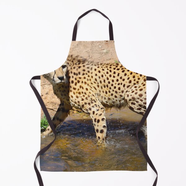 Item preview, Cheetah Crossing Water at Full Focus designed and sold by Fourpointstudio.