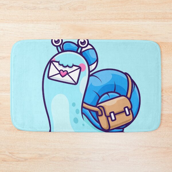 Item preview, Cute Snail Postman Shipping Letter – Cartoon Vector Icon Illustration (Animal & Nature Theme) designed and sold by hjian8219.