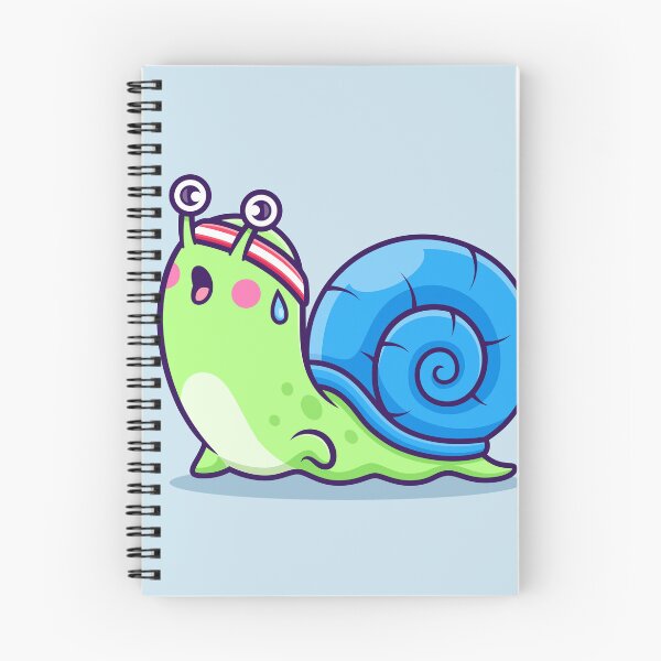 Item preview, Cute Snail Running – Cartoon Vector Icon Illustration (Animal & Sport Theme) designed and sold by hjian8219.