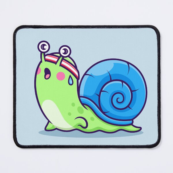 Item preview, Cute Snail Running – Cartoon Vector Icon Illustration (Animal & Sport Theme) designed and sold by hjian8219.