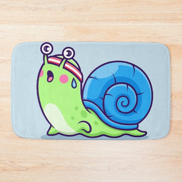 Item preview, Cute Snail Running – Cartoon Vector Icon Illustration (Animal & Sport Theme) designed and sold by hjian8219.