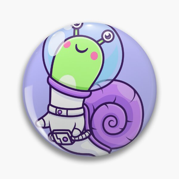 Item preview, Cute Snail Astronaut – Cartoon Vector Icon Illustration (Animal & Science Theme) designed and sold by hjian8219.
