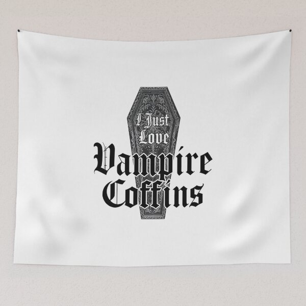 Item preview, I Just Love Vampire Coffins designed and sold by RED-MOUSE.