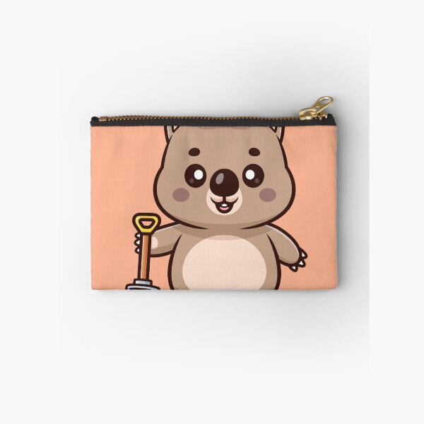 Item preview, Cute Wombat Waving Hand – Cartoon Vector Icon Illustration (Animal & Nature Theme) designed and sold by hjian8219.