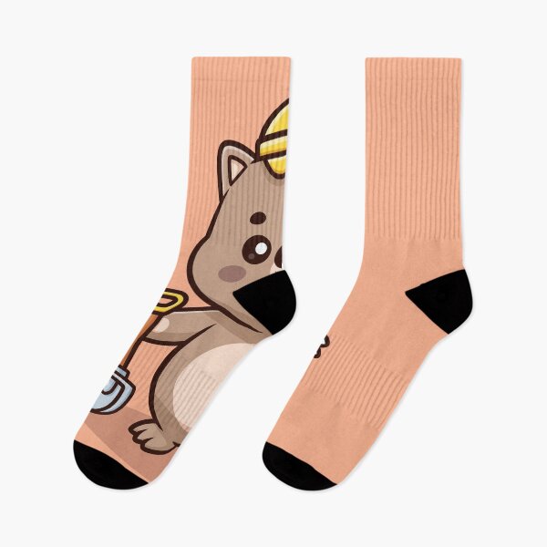 Item preview, Cute Wombat Waving Hand – Cartoon Vector Icon Illustration (Animal & Nature Theme) designed and sold by hjian8219.