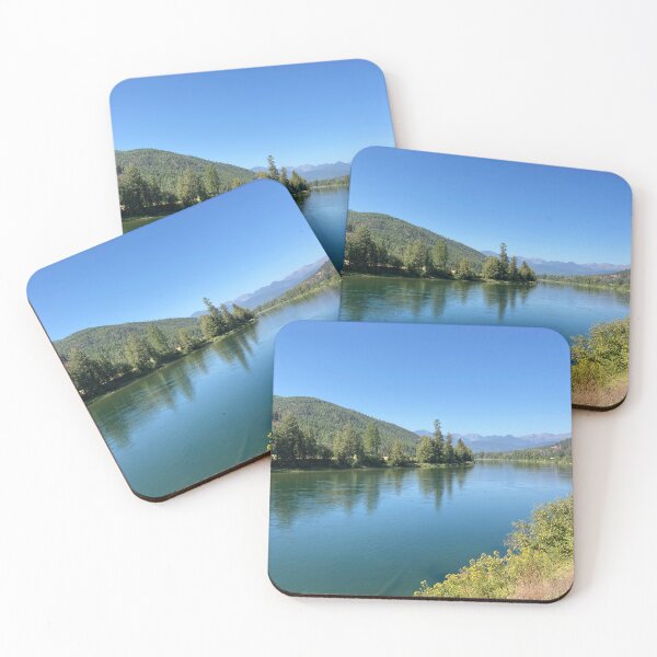 Item preview, Quiet River Through the Mountains designed and sold by 3 Square Hollow Trading Post.