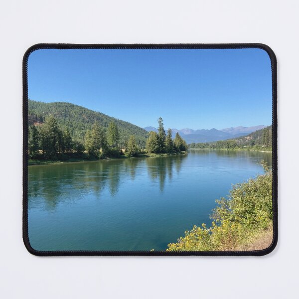 Item preview, Quiet River Through the Mountains designed and sold by 3 Square Hollow Trading Post.