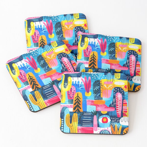 Item preview, Pop Art-Inspired Colorful Vibrant Abstract Designs Pattern designed and sold by DEC02.