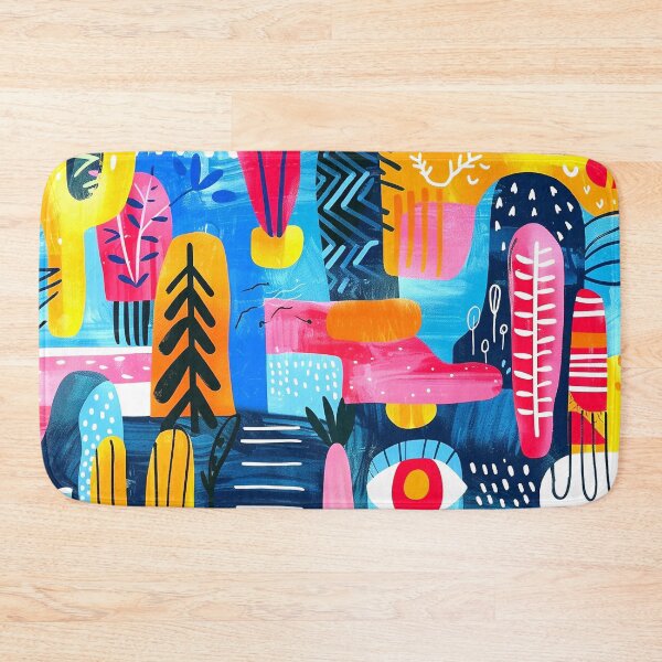 Item preview, Pop Art-Inspired Colorful Vibrant Abstract Designs Pattern designed and sold by DEC02.