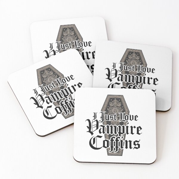 Item preview, I Just Love Vampire Coffins designed and sold by RED-MOUSE.