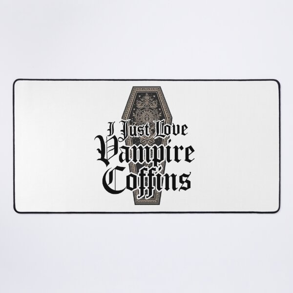 Item preview, I Just Love Vampire Coffins designed and sold by RED-MOUSE.