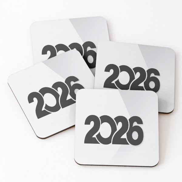 Item preview, Bold 2026 New Year Graphic – Minimal Black & White Design designed and sold by POD DYNASTY.
